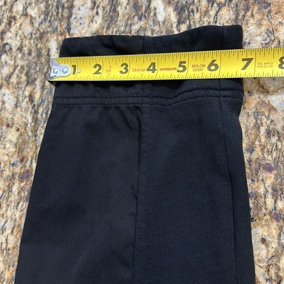 Me + Em Black Cotton High Rise Drawstring Waist Soft Cargo Jogger Pants Size 14 - Picture 12 of 13